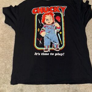 Chucky Black Men’s T-Shirt